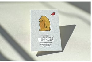 business card-cotton-print