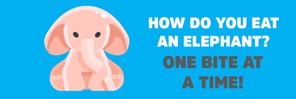 HOW DO YOU EAT AN ELEPHANT BLOG HEADER